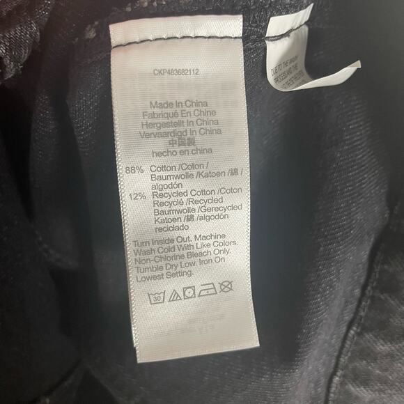 Madewell Denim Cap Sleeve V Neck Tarrybrook Wash Mini Dress US Women's 6 New - Picture 5 of 6